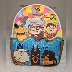 Loungefly Exclusive Disney Chibi "Up Family " mini backpack